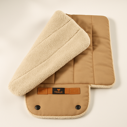 Roll-Up Travel Dog Mat – Portable, Stain-Resistant & Machine Washable Settle Mat